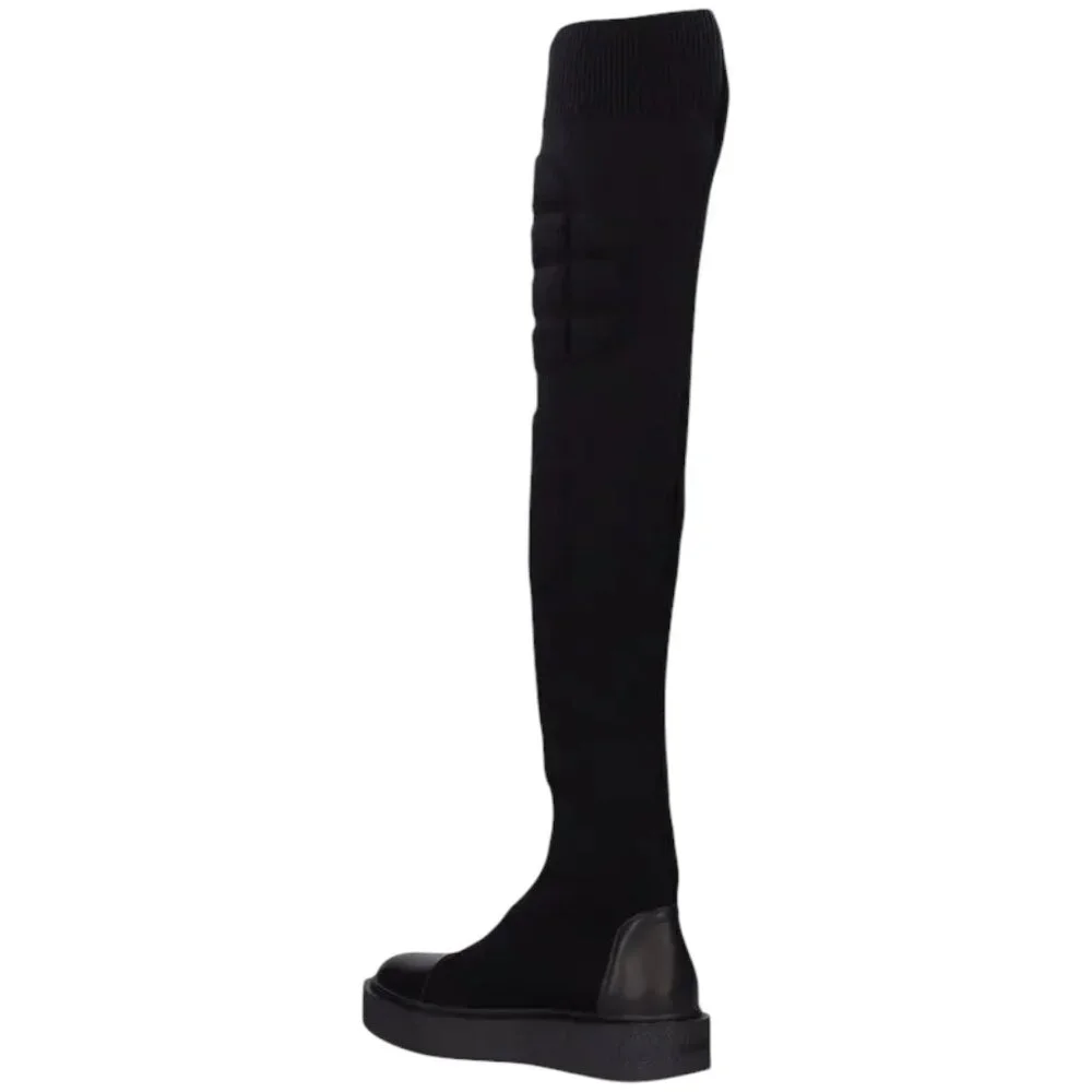 NIB max mara 35mm wooly knit over-the-knee boots